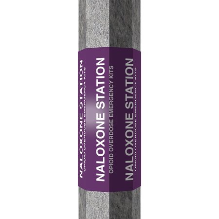 Aek Pole Wrap Signage for Naloxone EN9595